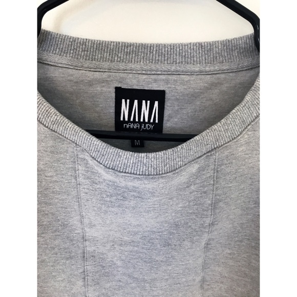Nana Judy
Embossed Panel Sweatshirt; Medium Gray - Picture 2 of 4